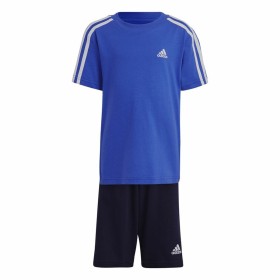 Children's Sports Outfit Adidas 3 Stripes Blue by Adidas, Sets - Ref: S64127717, Price: 30,76 €, Discount: %