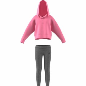 Ensemble de Sport pour Enfants Adidas Fleece Rose clair de Adidas, Ensembles de sport - Réf : S64127725, Prix : 42,97 €, Remi...