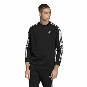 Felpa senza Cappuccio Uomo Adidas 3 Stripes Nero di Adidas, Felpe - Rif: S64127734, Prezzo: 42,63 €, Sconto: %