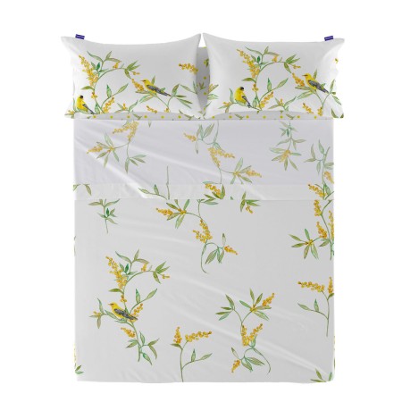 Drap HappyFriday Corniglia Multicouleur 210 x 270 cm de HappyFriday, Draps et taies d'oreiller - Réf : D1612979, Prix : 29,06...