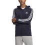 Men’s Hoodie Adidas 3 Stripes Dark blue | Tienda24 - Global Online Shop Tienda24.eu