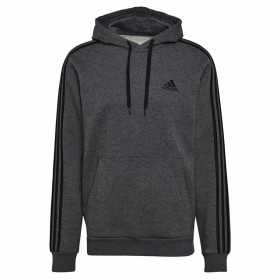 Herren Sweater mit Kapuze Adidas 3 Stripes Hellgrau von Adidas, Herren - Ref: S64127746, Preis: 52,08 €, Rabatt: %