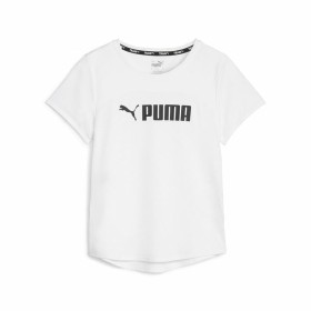 Camisola de Manga Curta Mulher Puma Fit Logo Ultra Branco (M) de Puma, Mulher - Ref: S64127775, Preço: 0,00 €, Desconto: %