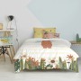 Set di copripiumino HappyFriday Mr Fox Jungle life Multicolore Singolo 2 Pezzi di HappyFriday, Piumini e copripiumini - Rif: ...