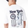 Men’s Short Sleeve T-Shirt New Era MLB PLAYER GRPHC OS TEE NEYYAN 60435538 White (L) | Tienda24 - Global Online Shop Tienda24.eu