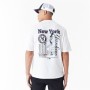 Men’s Short Sleeve T-Shirt New Era MLB PLAYER GRPHC OS TEE NEYYAN 60435538 White (L) by New Era, Men - Ref: S64132030, Price:...