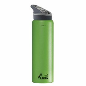 Water bottle Laken Jannu Green 1 L Plastic by Laken, Canteens & Water Bottles - Ref: S64136677, Price: 25,62 €, Discount: %