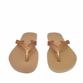 Chinelos para Mulher Havaianas Elegance Dourado de Havaianas, Ar livre e desporto - Ref: S64137115, Preço: 0,00 €, Desconto: %