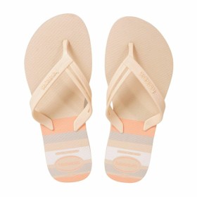 Chinelos para Mulher Havaianas Elegance Branco Natural de Havaianas, Ar livre e desporto - Ref: S64137116, Preço: 18,42 €, De...