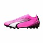 Adult's Multi-stud Football Boots Puma Ultra Match MG White | Tienda24 - Global Online Shop Tienda24.eu