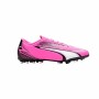 Chuteiras Multi-Pitões para Adultos Puma Ultra Play MG Branco Rosa-escuro | Tienda24 - Global Online Shop Tienda24.eu