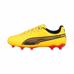 Chaussures de Football pour Adultes Puma Future Play MG Jaune Gris | Tienda24 - Global Online Shop Tienda24.eu