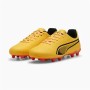 Chaussures de foot pour Enfants Puma King Matc FG/AG Jaune Orange | Tienda24 - Global Online Shop Tienda24.eu