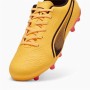 Chaussures de foot pour Enfants Puma King Matc FG/AG Jaune Orange | Tienda24 - Global Online Shop Tienda24.eu