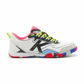 Chaussures de Futsal pour Adultes Kelme Stiletto Blanc Noir Unisexe de Kelme, Baskets - Réf : S64137310, Prix : 44,78 €, Remi...