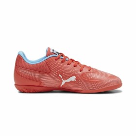 Chuteiras de Futebol de Salão Infantis Puma Truco II Active Branco Vermelho Infantil Unissexo de Puma, Ténis - Ref: S64137328...