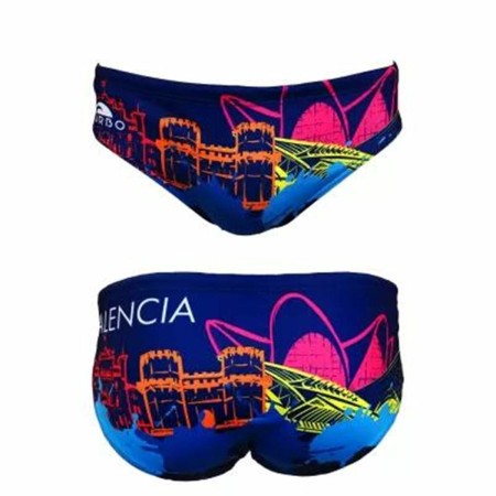 Herren-Slip Turbo Valencia Skyline Blau | Tienda24 - Global Online Shop Tienda24.eu