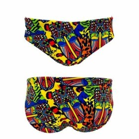 Men's Briefs Turbo Africa Skin Yellow Multicolour by Turbo, Swimwear - Ref: S64137564, Price: 0,00 €, Discount: %