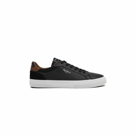 Running Shoes for Adults Pepe Jeans Kenton Court Black | Tienda24 - Global Online Shop Tienda24.eu