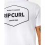 T-shirt à manches courtes homme Rip Curl Stapler Blanc de Rip Curl, Homme - Réf : S64139463, Prix : 21,65 €, Remise : %