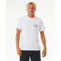 Camiseta de Manga Corta Hombre Rip Curl Stapler Blanco de Rip Curl, Hombre - Ref: S64139463, Precio: 21,65 €, Descuento: %