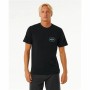 Herren Kurzarm-T-Shirt Rip Curl Stapler Schwarz | Tienda24 - Global Online Shop Tienda24.eu