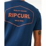 Men’s Short Sleeve T-Shirt Rip Curl Stapler Blue by Rip Curl, Men - Ref: S64139465, Price: 22,80 €, Discount: %