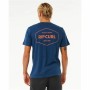 Men’s Short Sleeve T-Shirt Rip Curl Stapler Blue by Rip Curl, Men - Ref: S64139465, Price: 22,80 €, Discount: %