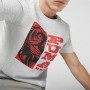 T-shirt à manches courtes homme Puma The Hooper 3 Gris clair de Puma, Homme - Réf : S64139475, Prix : 23,07 €, Remise : %