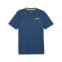 Herren Kurzarm-T-Shirt Puma Run Favourite Dunkelblau | Tienda24 - Global Online Shop Tienda24.eu