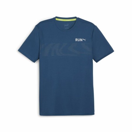 Camiseta de Manga Corta Hombre Puma Run Favourite Azul oscuro de Puma, Hombre - Ref: S64139478, Precio: 30,69 €, Descuento: %