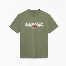 T-shirt à manches courtes homme Napapjiri S-Aylmer Olive de Napapjiri, Homme - Réf : S64139493, Prix : 33,23 €, Remise : %