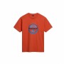 Camiseta de Manga Corta Hombre Napapjiri S-Bollo Ss 1 Naranja de Napapjiri, Hombre - Ref: S64139497, Precio: 33,23 €, Descuen...