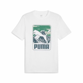 Maglia a Maniche Corte Uomo Puma GRAPHICS Mountain Bianco di Puma, Uomo - Rif: S64139509, Prezzo: 0,00 €, Sconto: %