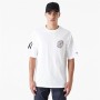 Men’s Short Sleeve T-Shirt New Era Graphic New York Yankees White by New Era, Men - Ref: S64139516, Price: 0,00 €, Discount: %