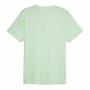 Men’s Short Sleeve T-Shirt Puma POWER Graphic Cyan | Tienda24 - Global Online Shop Tienda24.eu