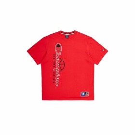 Maglia a Maniche Corte Uomo Champion Crewneck Rosso di Champion, Uomo - Rif: S64139529, Prezzo: 0,00 €, Sconto: %