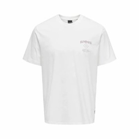 T-shirt à manches courtes homme Only & Sons Onskye Reg Blanc de Only & Sons, Homme - Réf : S64139538, Prix : 11,07 €, Remise : %