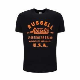 T-shirt à manches courtes homme Russell Athletic Amt A30011 Bleu foncé | Tienda24 - Global Online Shop Tienda24.eu