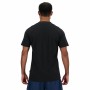 Camiseta de Manga Corta Hombre New Balance Essentials Negro de New Balance, Hombre - Ref: S64139563, Precio: 24,91 €, Descuen...