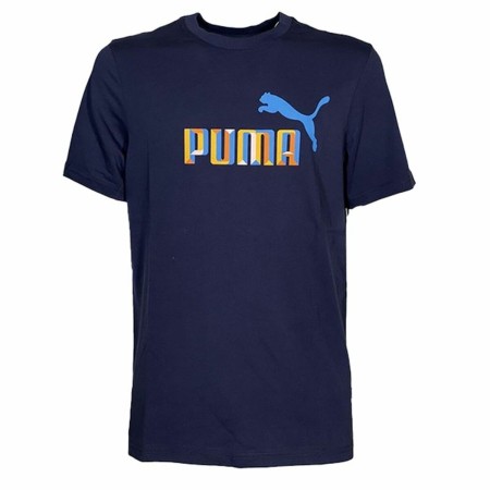 Camiseta de Manga Corta Hombre Puma Daily 3.0 Azul de Puma, Hombre - Ref: S64139571, Precio: 21,22 €, Descuento: %