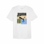 Camiseta de Manga Corta Hombre Puma GRAPHICS Summer Blanco | Tienda24 - Global Online Shop Tienda24.eu