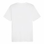 Camiseta de Manga Corta Hombre Puma GRAPHICS Summer Blanco | Tienda24 - Global Online Shop Tienda24.eu