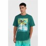 Men’s Short Sleeve T-Shirt O'Neill Jack Neon Living Light Green | Tienda24 - Global Online Shop Tienda24.eu