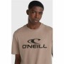 Camisola de Manga Curta Homem O'Neill Logo Marrom claro de O'Neill, Homem - Ref: S64139579, Preço: 21,57 €, Desconto: %