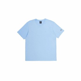 Men’s Short Sleeve T-Shirt Reebok Workout Ready Supremium Cyan | Tienda24 - Global Online Shop Tienda24.eu