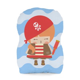 Cushion HappyFriday Happynois Multicolour Pirate 40 x 30 cm by HappyFriday, Back & Body Pillows - Ref: D1613235, Price: 8,94 ...