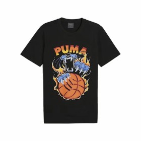 Camiseta Deportiva de Manga Corta Puma TSA 6 Negro de Puma, Hombre - Ref: S64141436, Precio: 25,83 €, Descuento: %