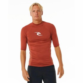 Camisola de Manga Curta Homem Rip Curl Waves Upf Castanho de Rip Curl, Homem - Ref: S64141437, Preço: 27,66 €, Desconto: %