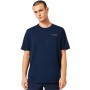 Kurzärmliges Sport T-Shirt Oakley Fingerprint B1B Blau | Tienda24 - Global Online Shop Tienda24.eu